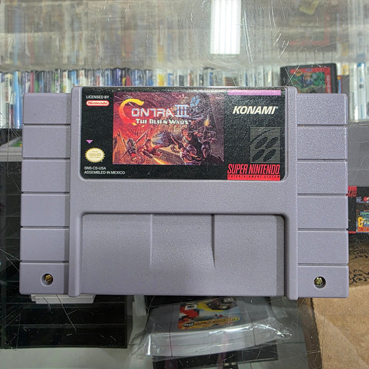 Contra III Super Nintendo