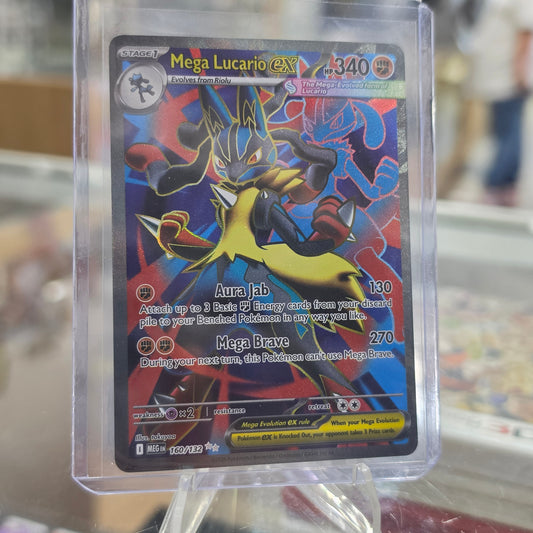 Mega Lucario ex - 160/132 - ME01: Mega Evolution (NM)