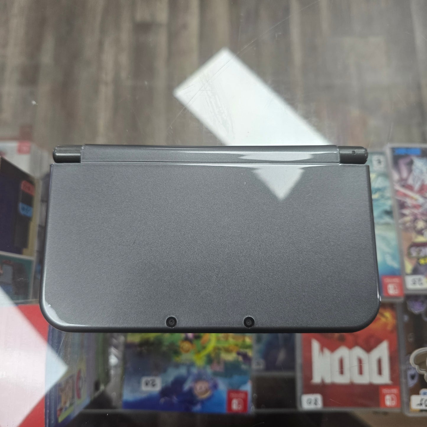 Grey "New" Nintendo 3DS XL Handheld System With Charger