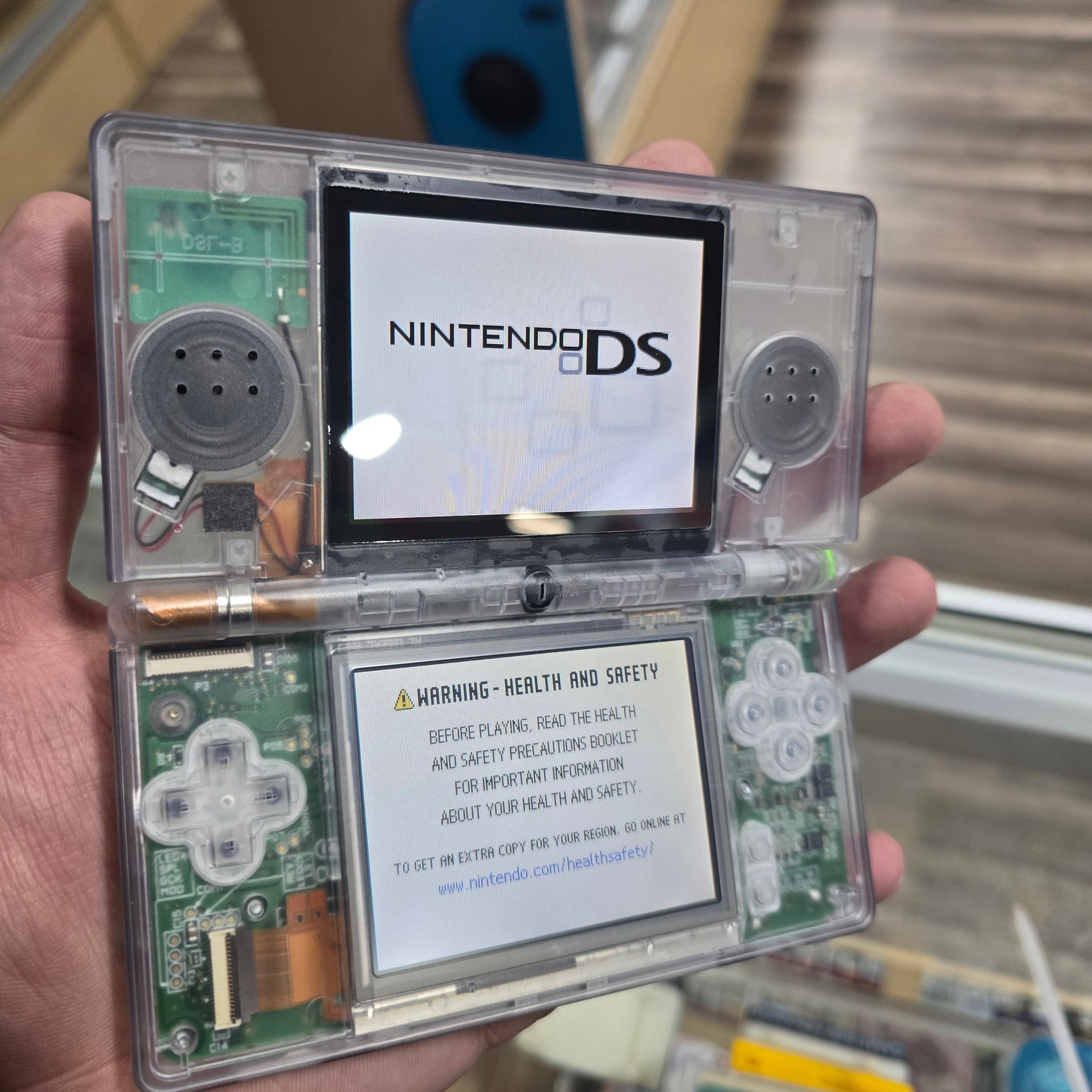 Custom Nintendo DS Lite Handheld System with Charger (Custom Shell)