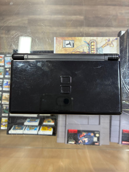 Black Nintendo DS Lite Handheld System with Charger (Custom Buttons)