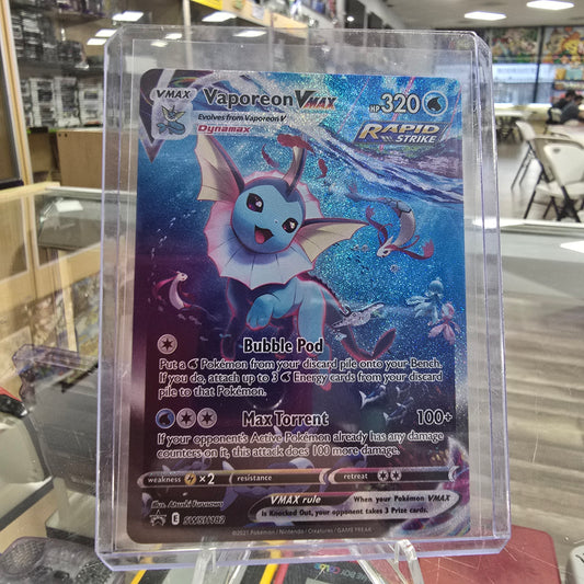 Vaporeon VMAX - SWSH182 - SWSH: Sword & Shield Promo Cards (NM)