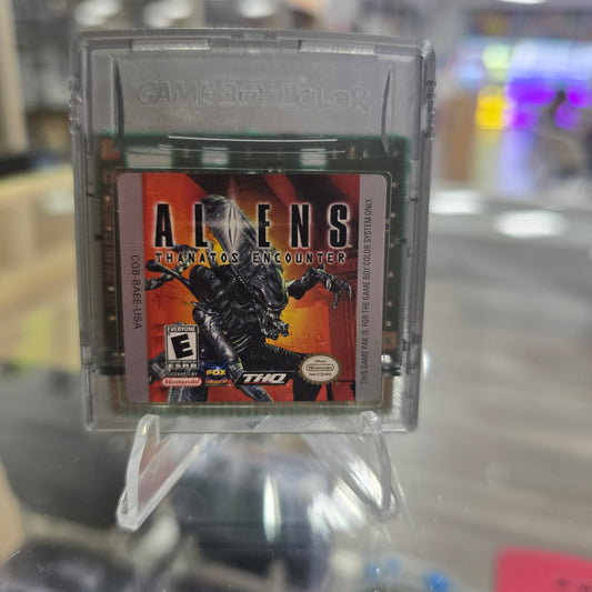 Aliens Thanatos Encounter Nintendo Gameboy Color
