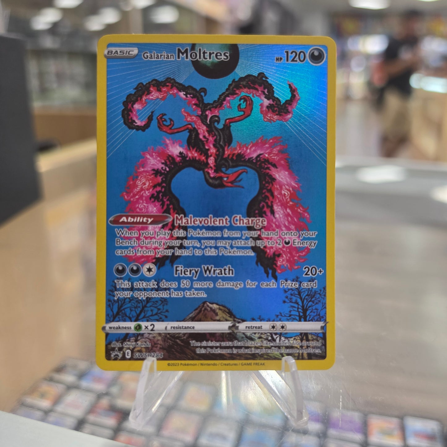 Galarian Moltres - SWSH284 - SWSH: Sword & Shield Promo Cards (NM)
