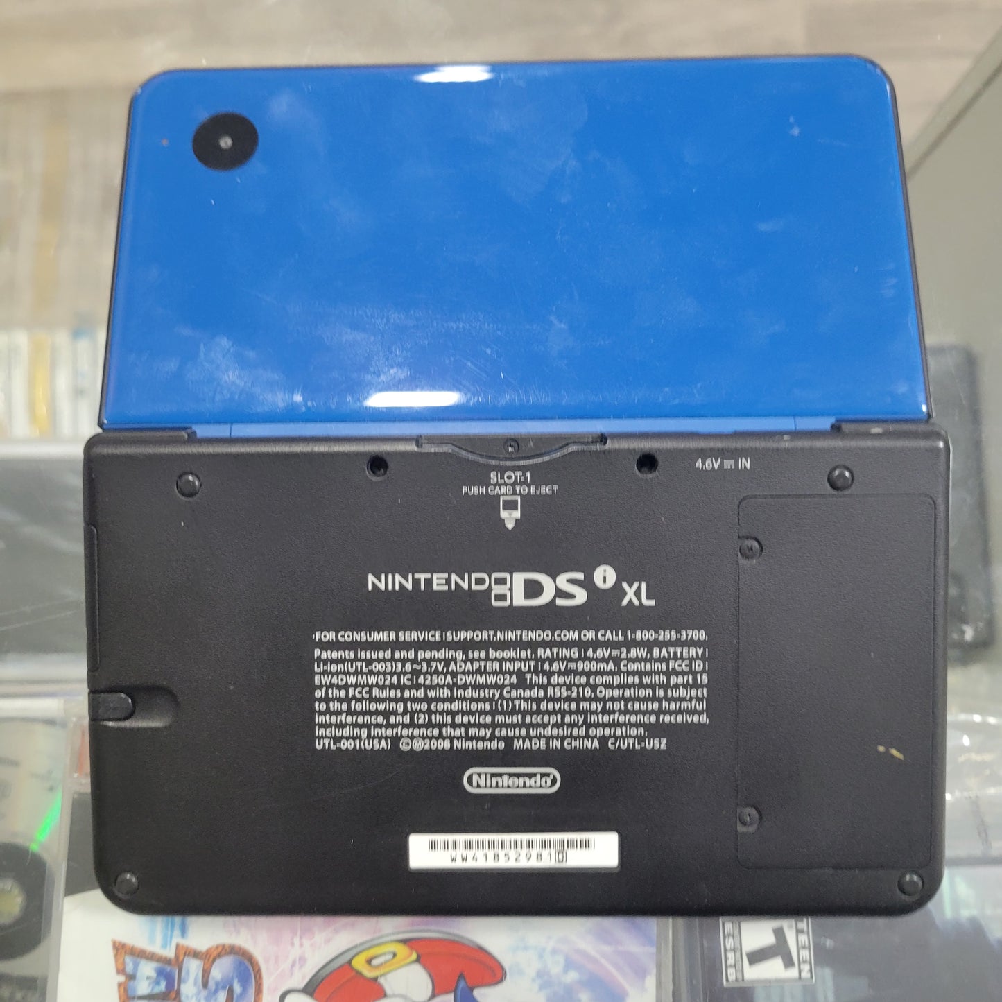 Blue Nintendo DSi XL CIB [Screen Edges Yellowing]