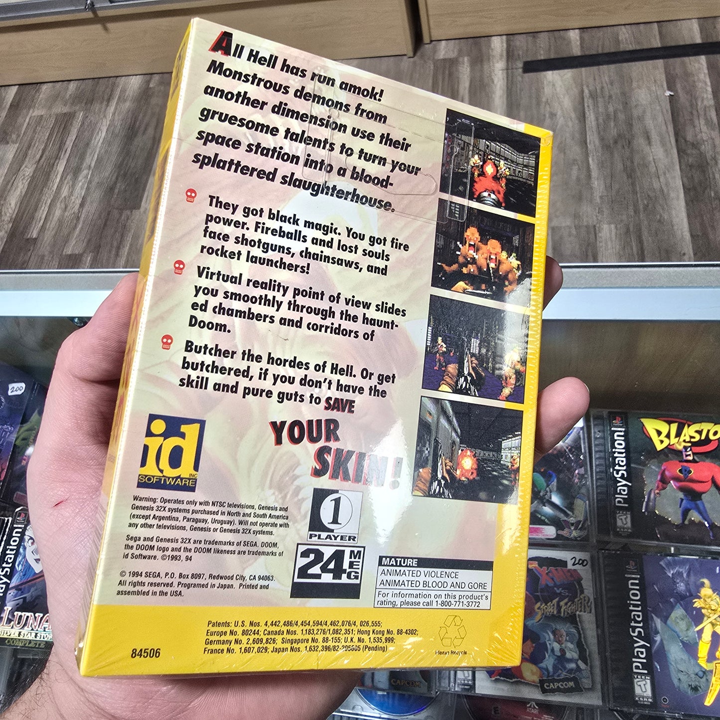 Doom 32X Sega Genesis