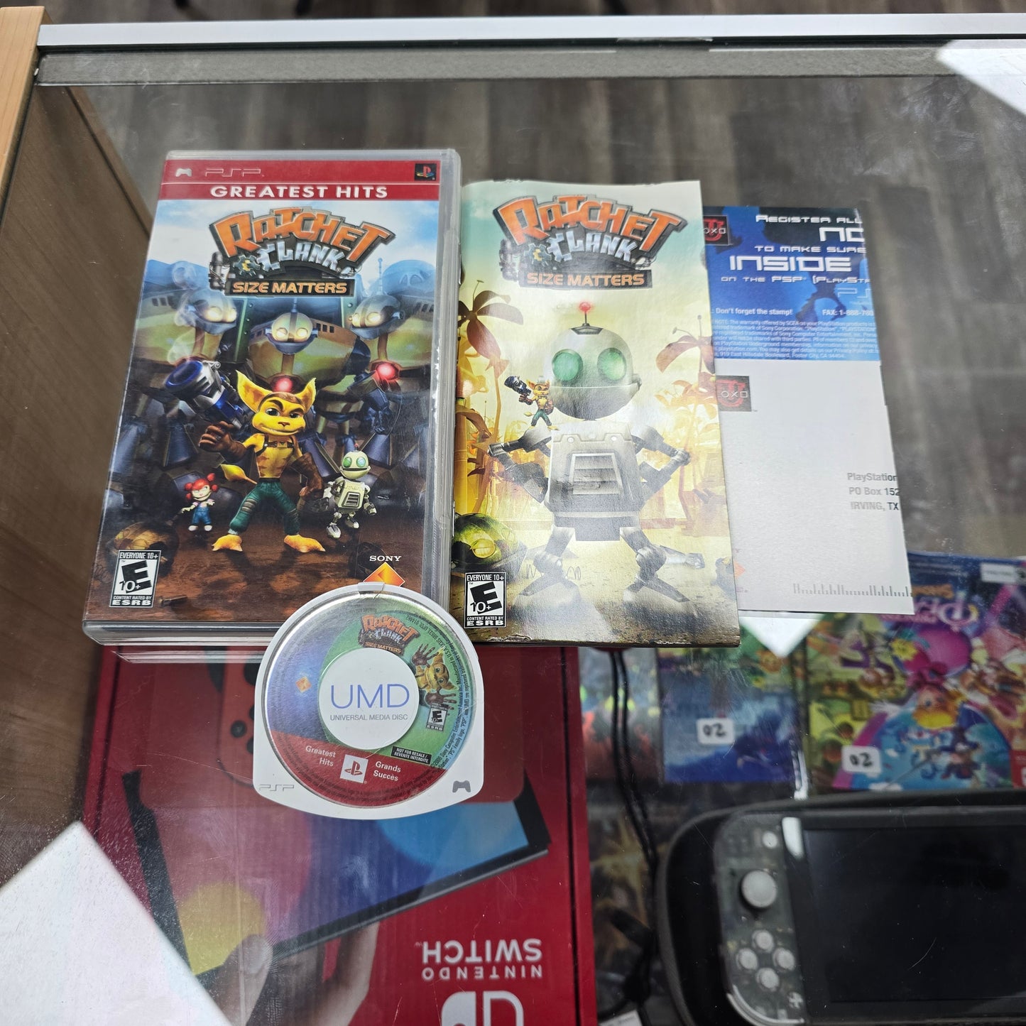 Ratchet & Clank Size Matters PSP