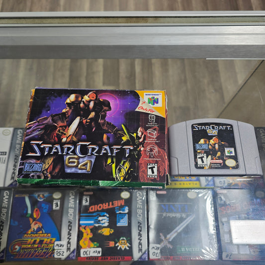 Starcraft 64 with Box Nintendo 64