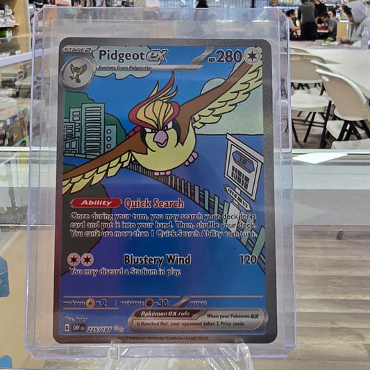 Pidgeot ex - 225/197 - SV03: Obsidian Flames (NM)