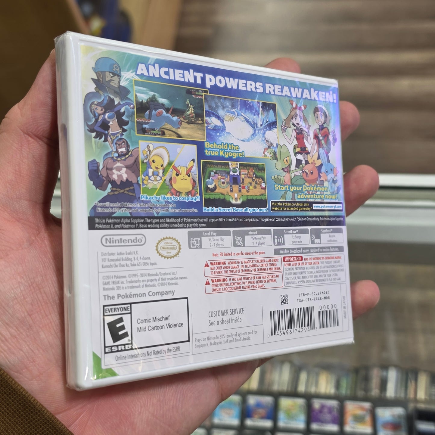 Pokémon Alpha Sapphire (SEALED) (UAE) Nintendo 3DS
