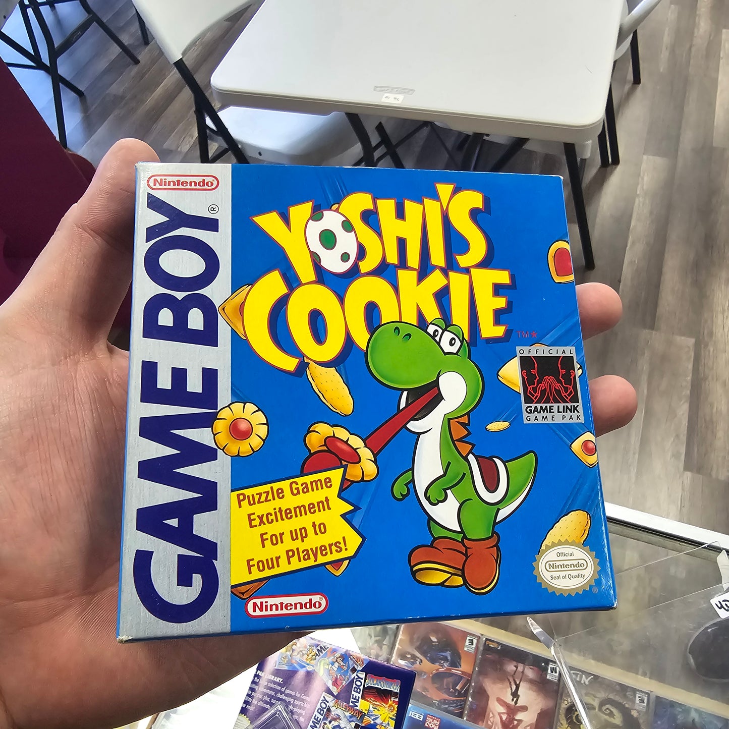 Yoshi's Cookie Nintendo Gameboy CIB with Box Protector