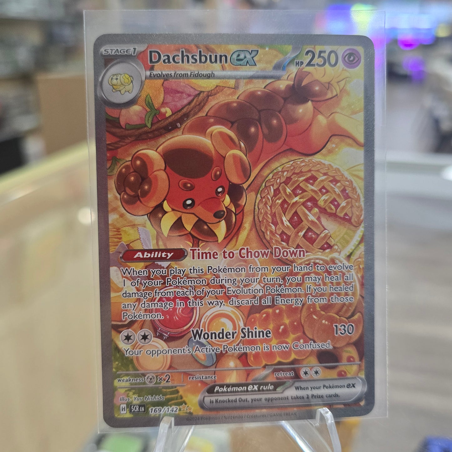 Dachsbun ex - 169/142 - SV07: Stellar Crown (NM)