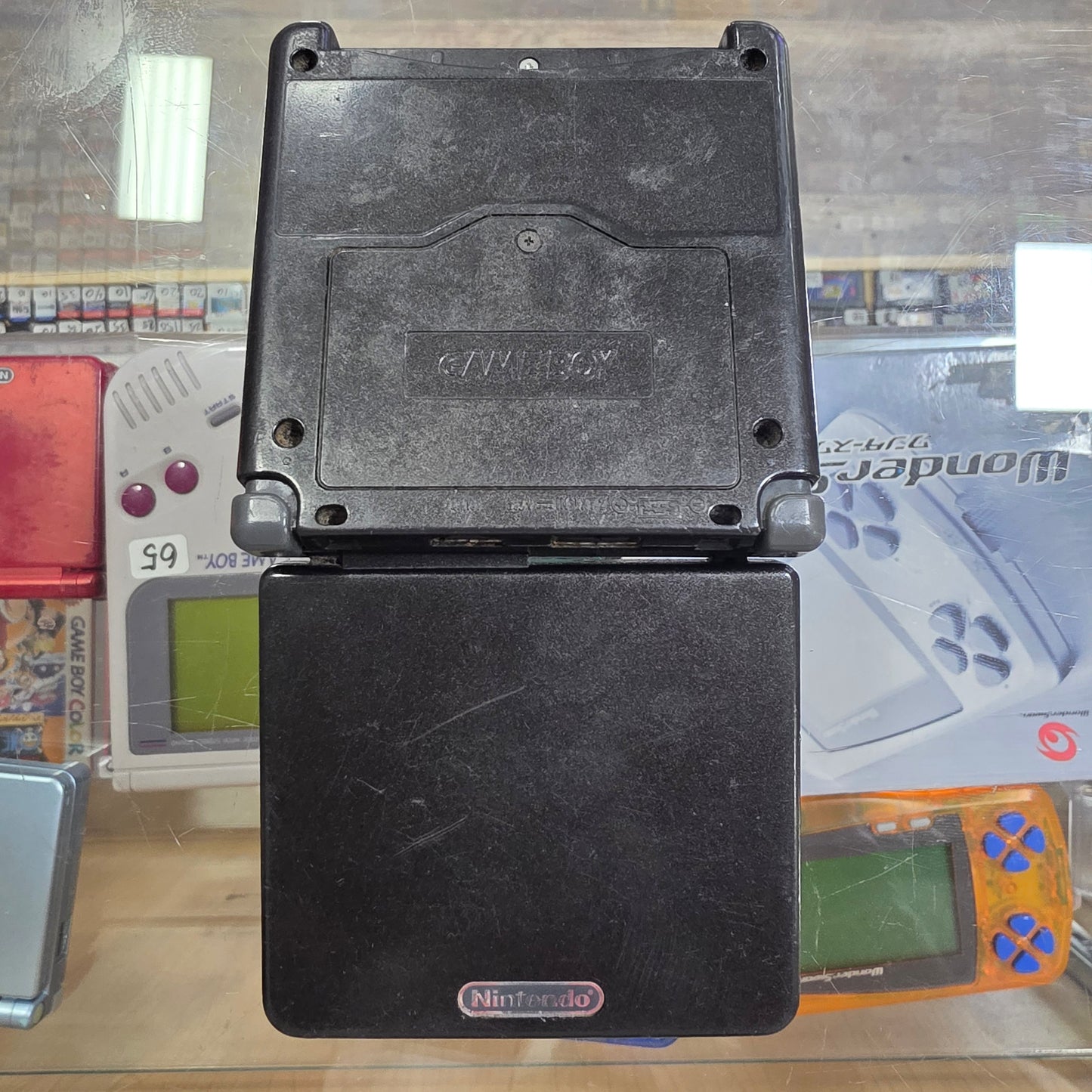 Black Nintendo Gameboy Advance System Handheld [Charger Included]