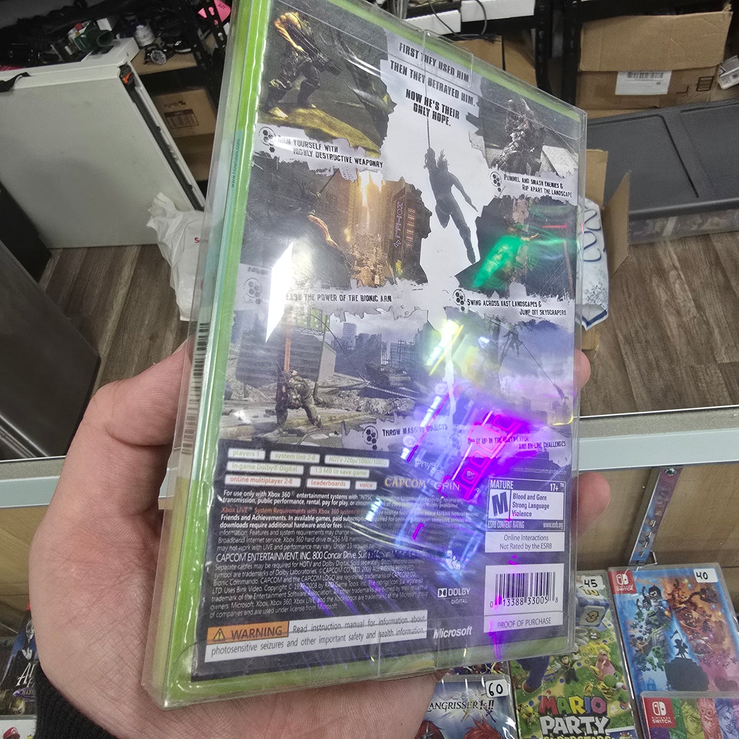 Bionic Command (NEW) Xbox 360