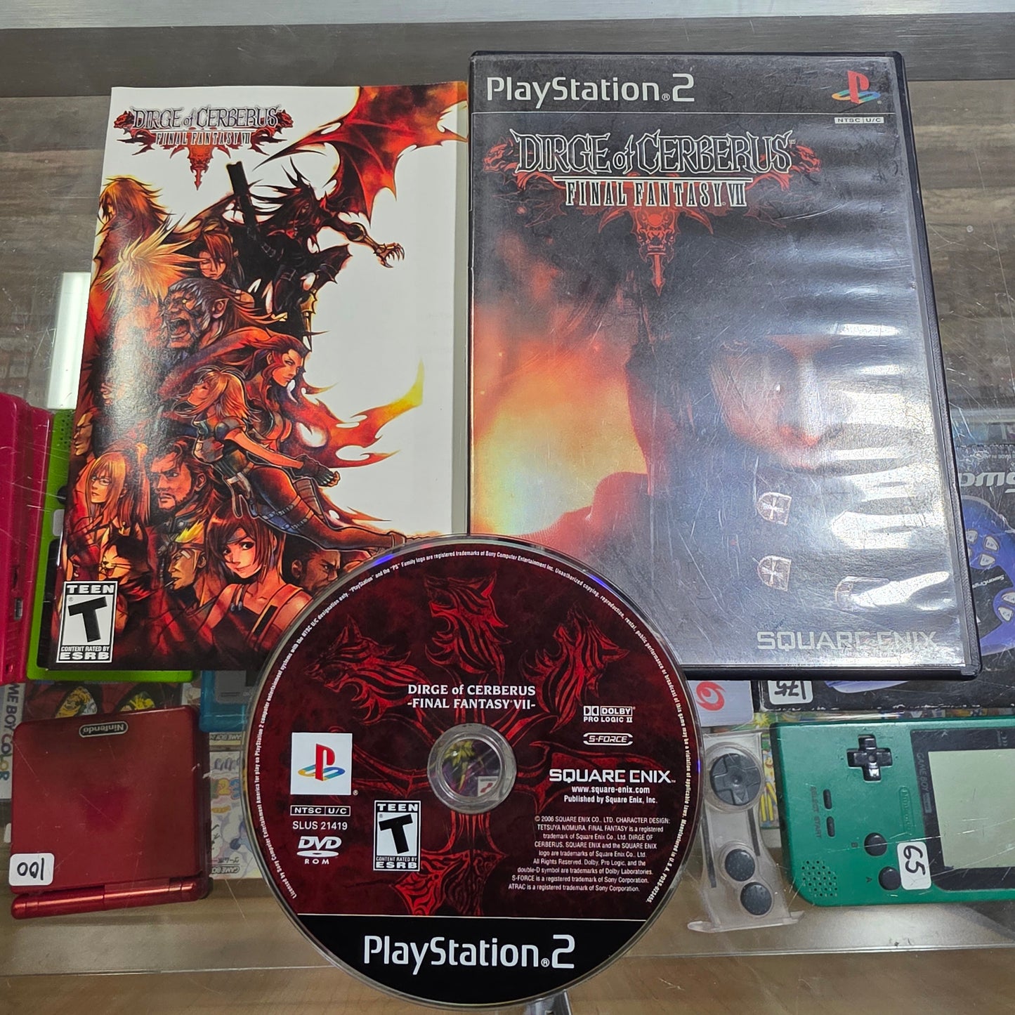 Dirge Of Cerverus Final Fantasy VII  Playstation 2