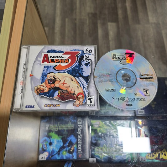 Street Fighter Alpha 3 with Registration Card Sega Dreamcast