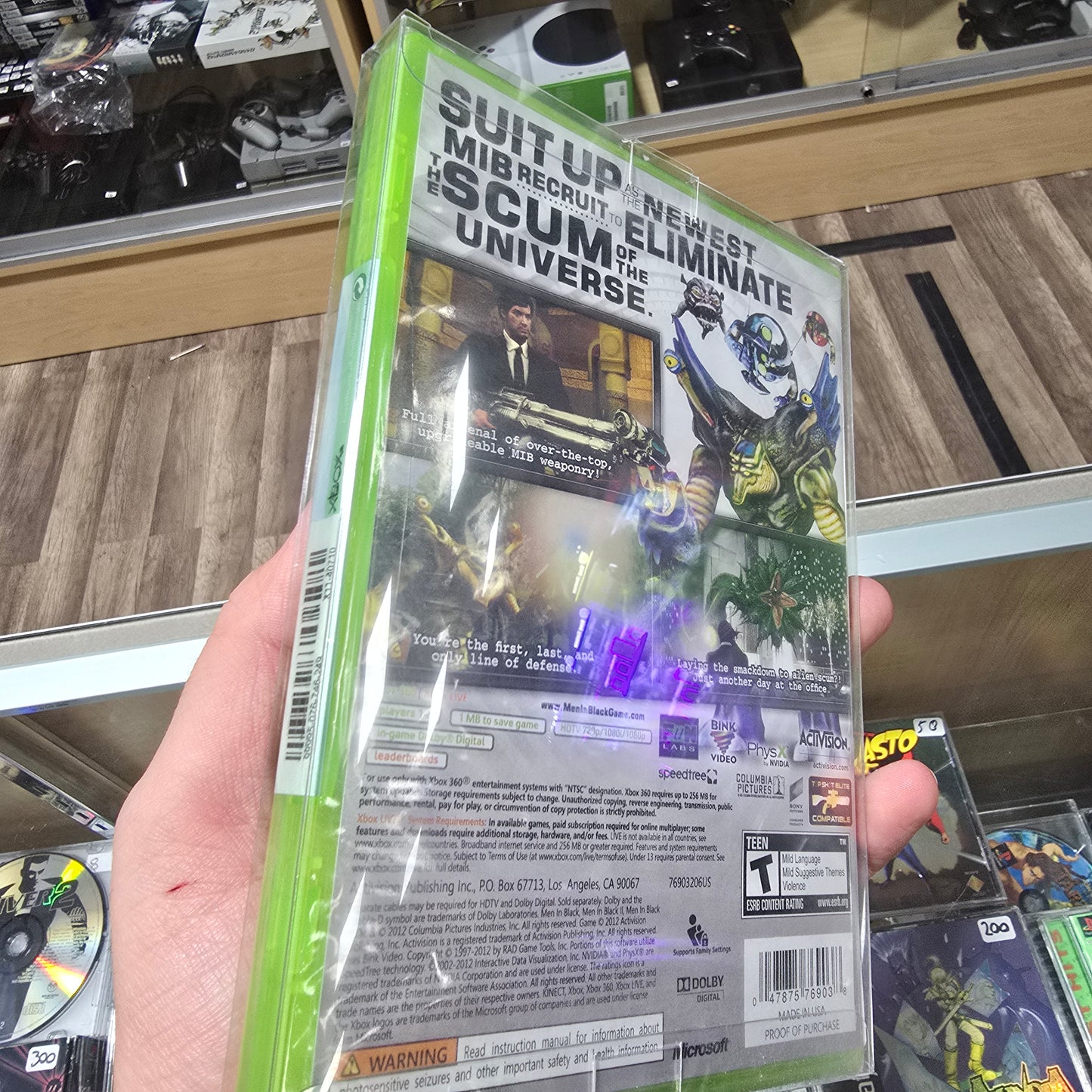 MIB Alien Crisis (NEW) Xbox 360