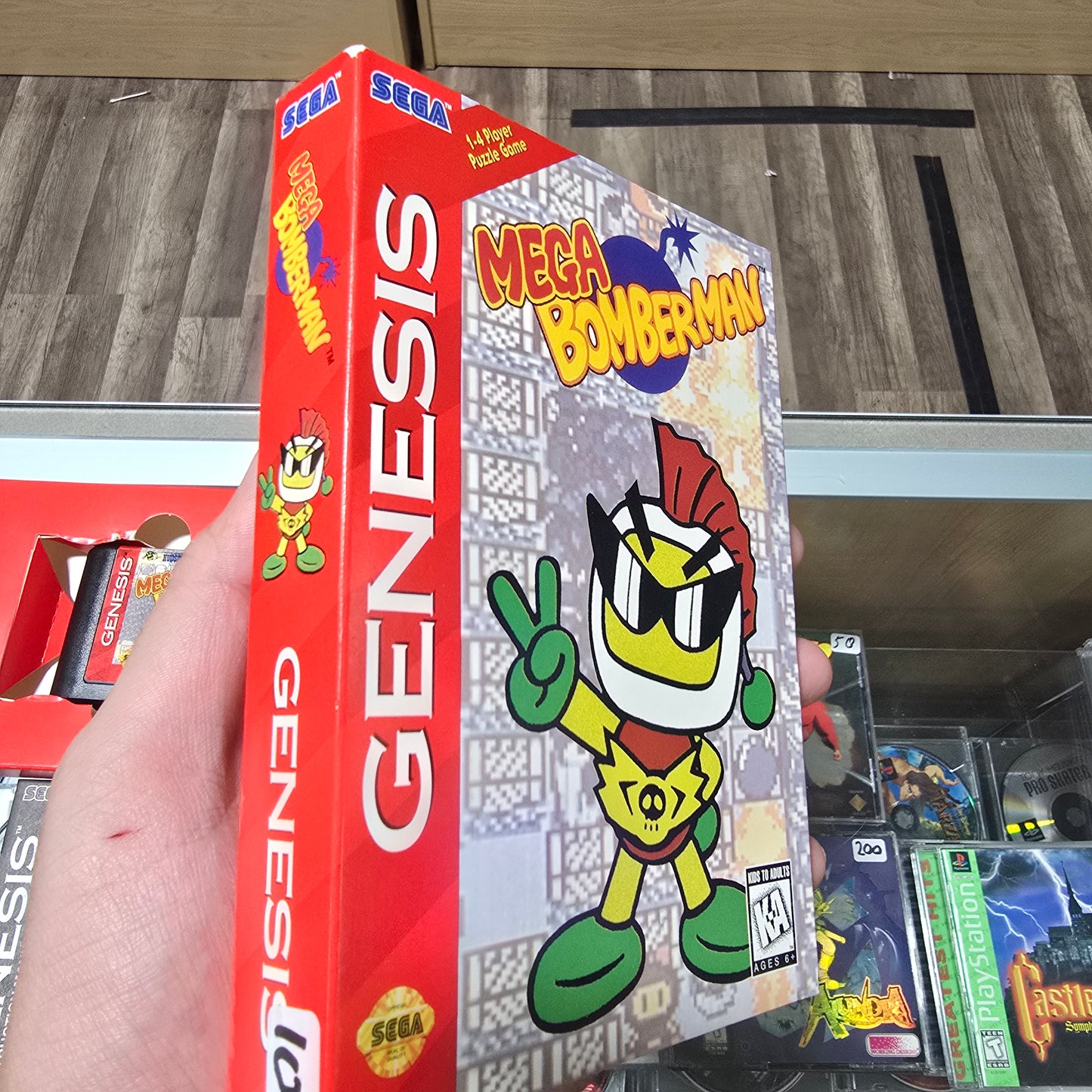 Mega Bomberman Sega Genesis