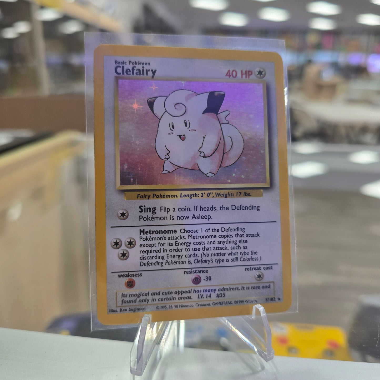 Clefairy - Base Set Holofoil (LP)