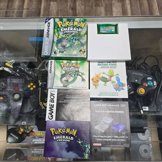 Pokémon Emerald (Authentic) (Good Condition) (CIB) Nintendo Gameboy Advance