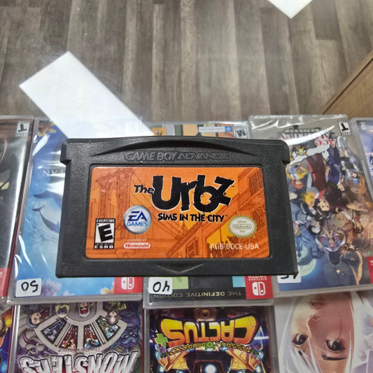 The Urbz Sims in the City Nintendo GameBoy Advance