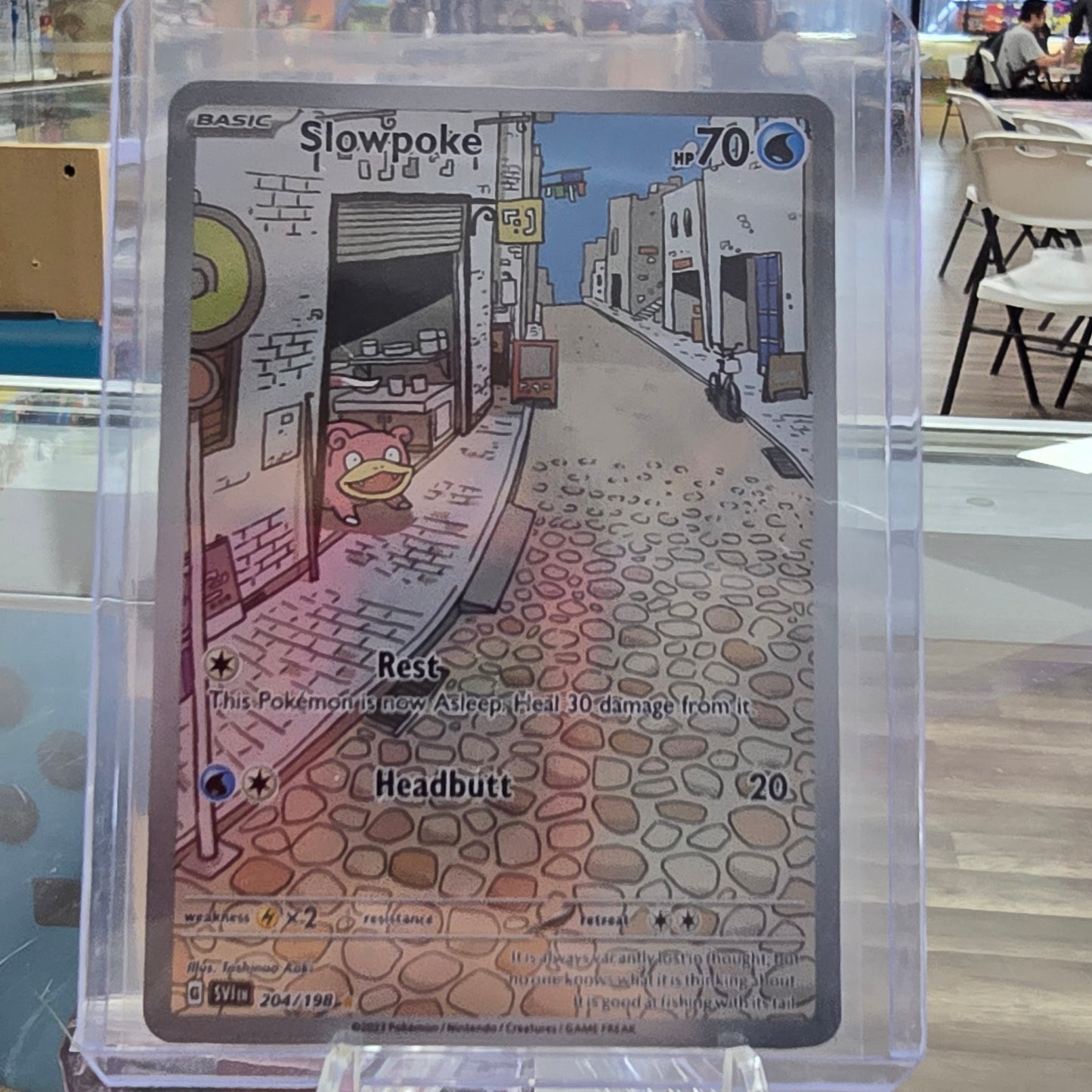 Slowpoke - 204/198 - SV01: Scarlet & Violet Base Set (NM)