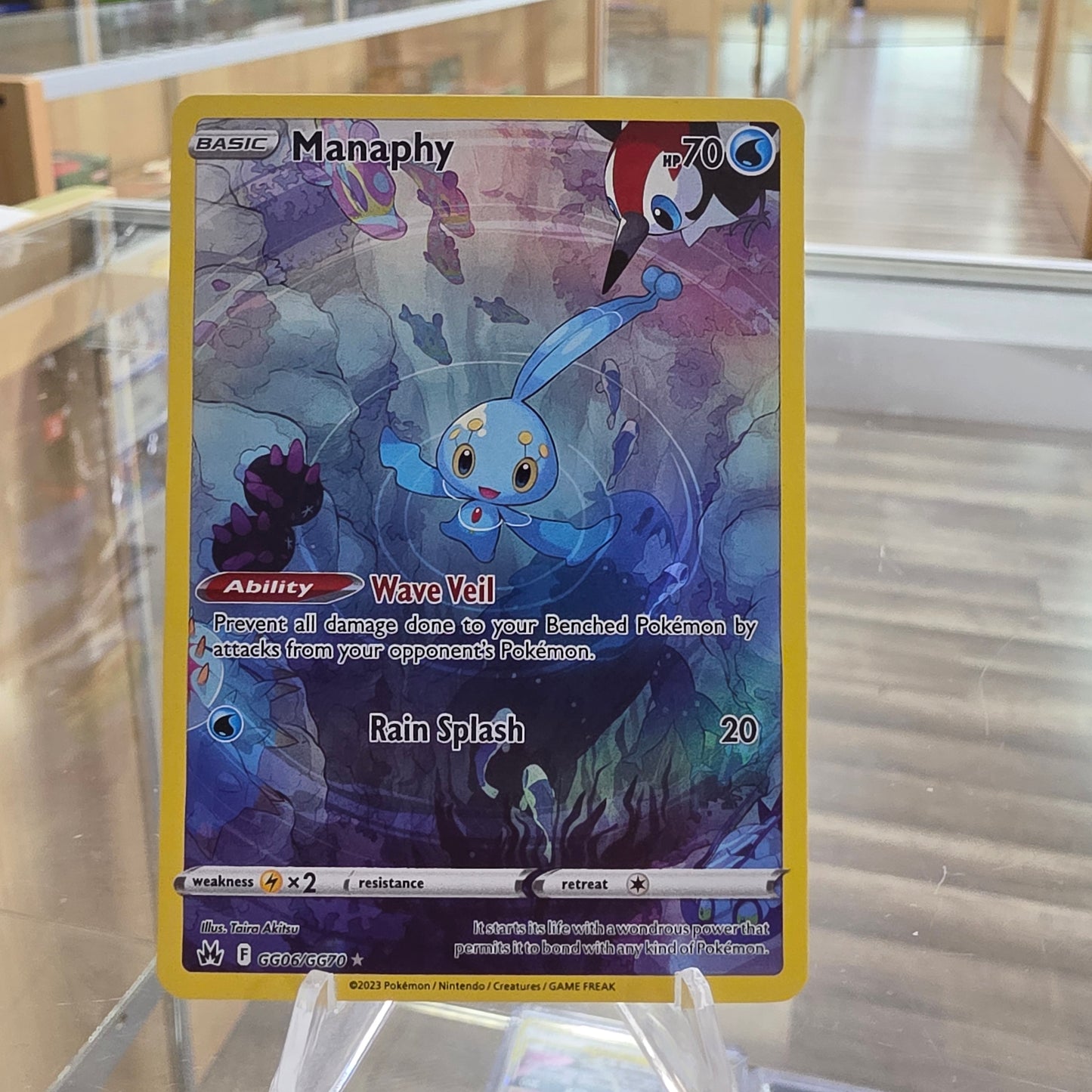 Manaphy - SWSH: Crown Zenith: Galarian Gallery (NM)