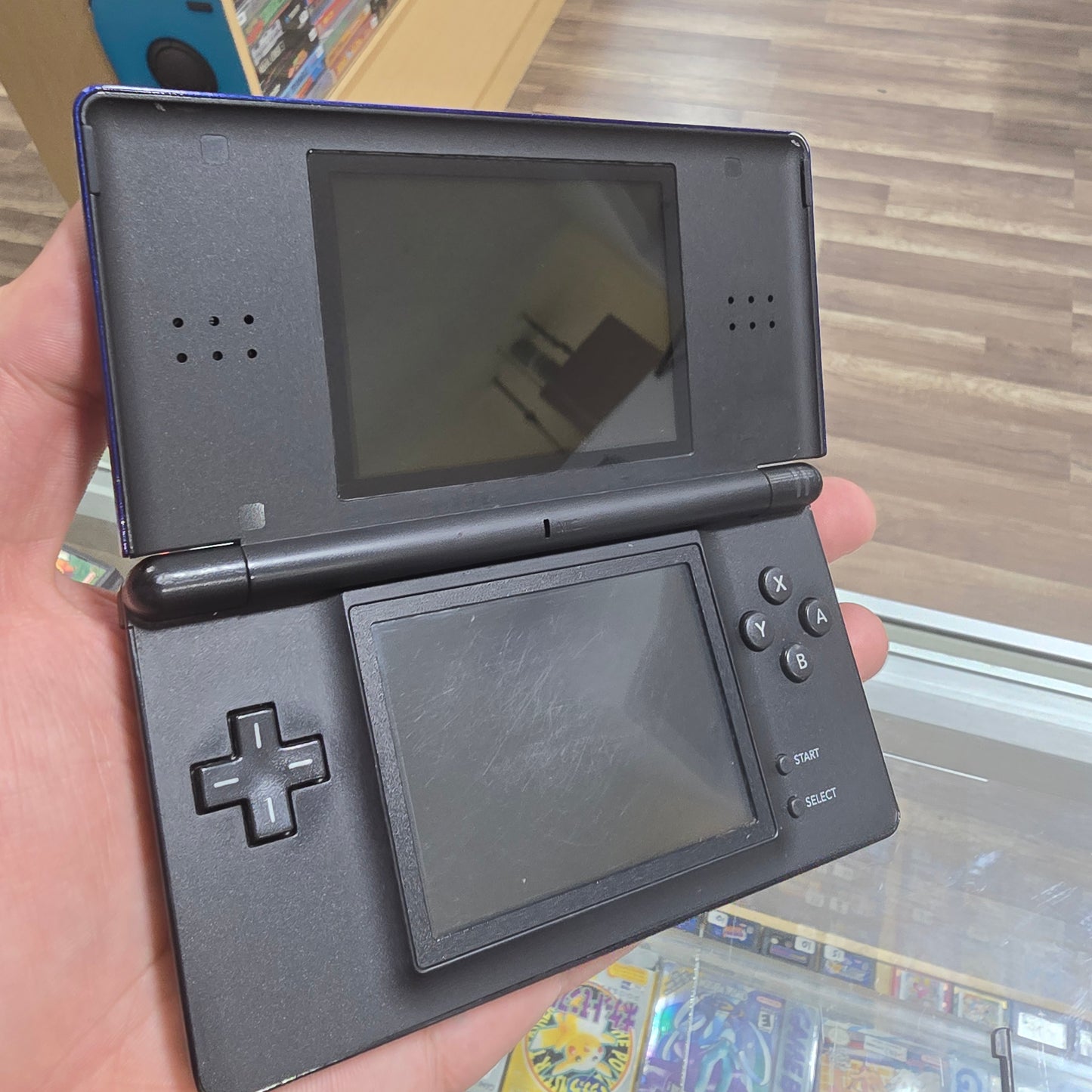 Blue Nintendo DS Lite Handheld System with Charger