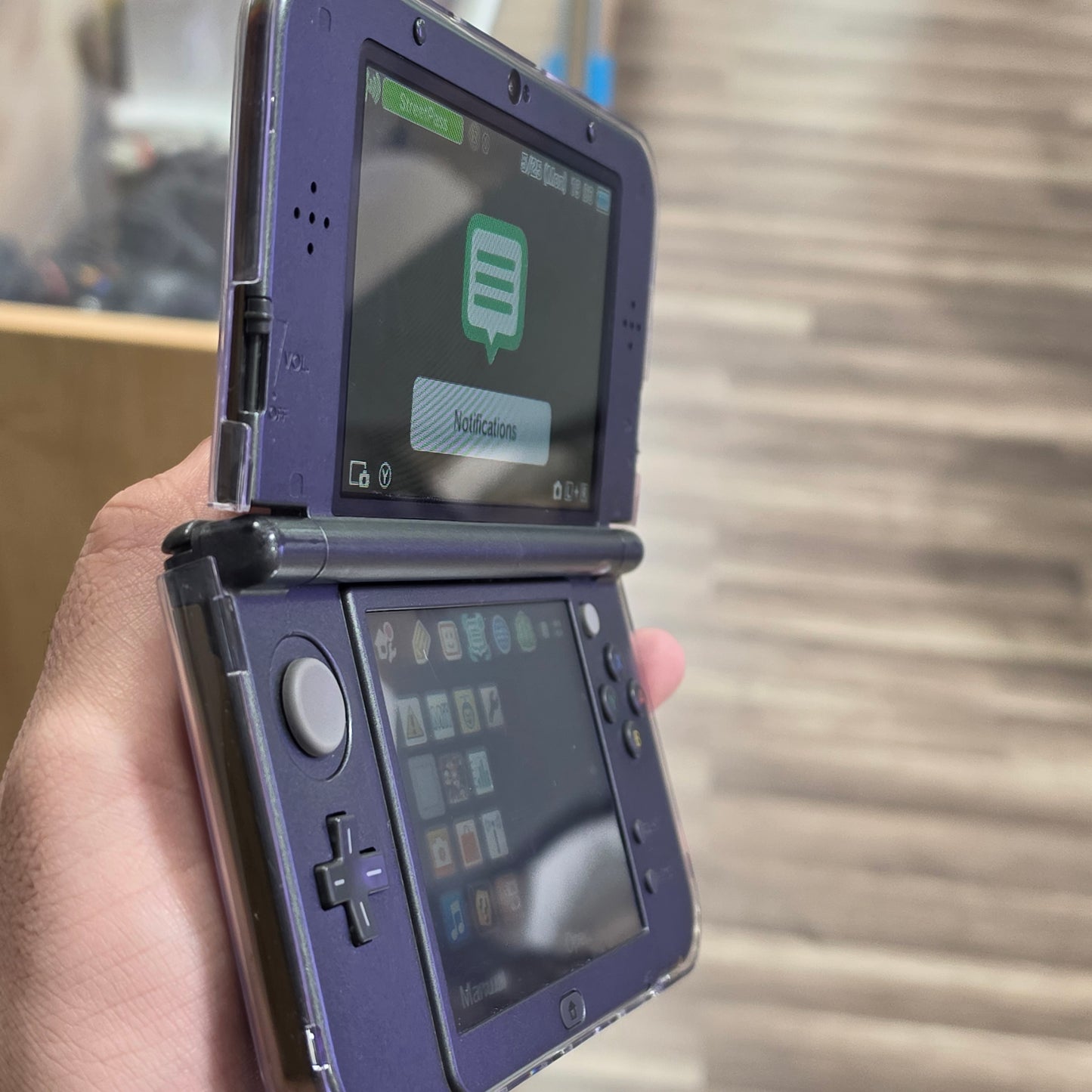 New Nintendo 3DS XL Hyrule Edition Handheld System with Charger (TOP IPS)