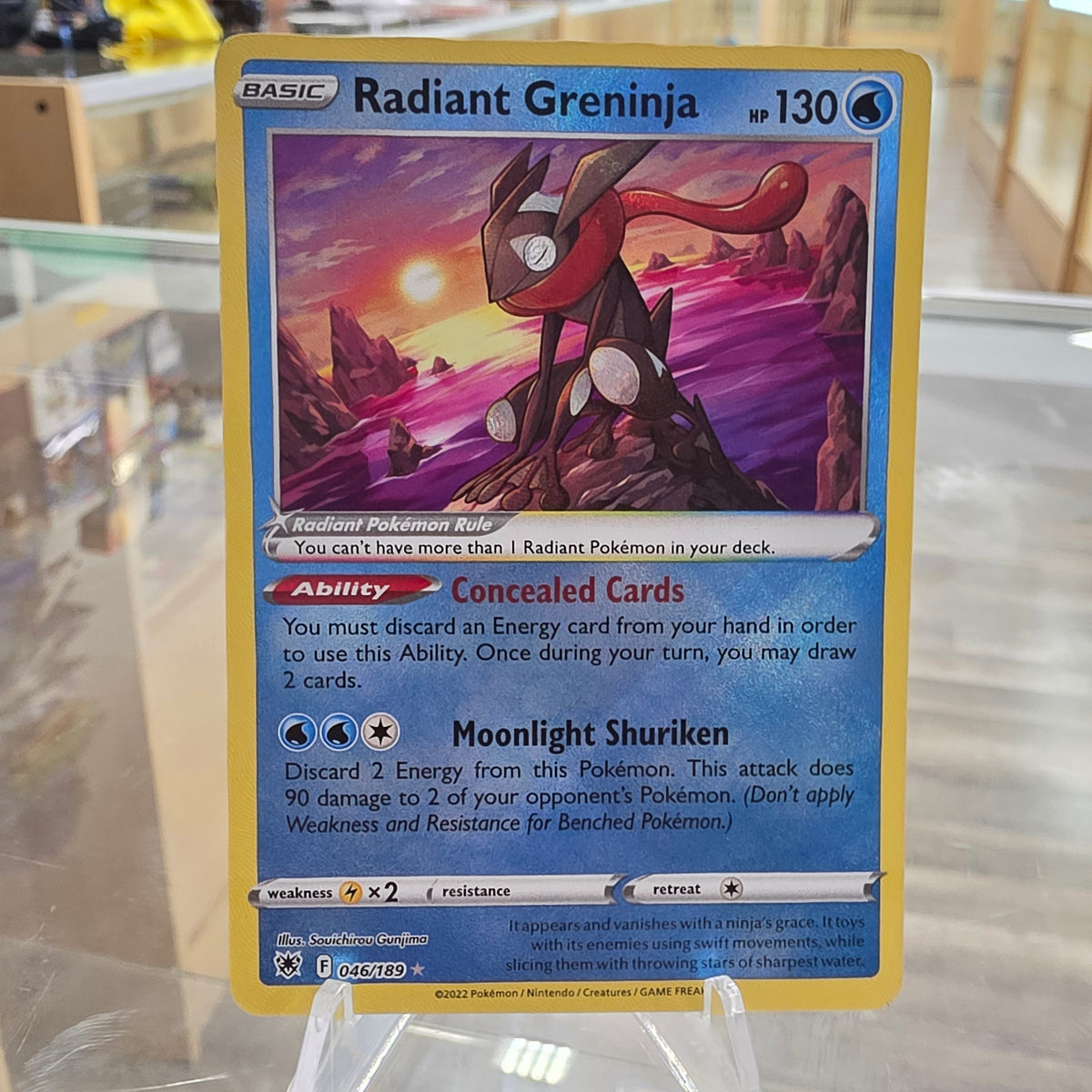 (NM) Radiant Greninja - SWSH10: Astral Radiance