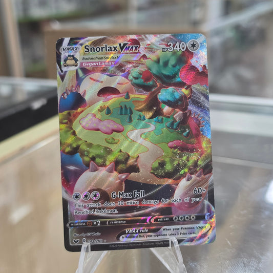 Snorlax VMAX - SWSH01: Sword & Shield Base Set (DMG)