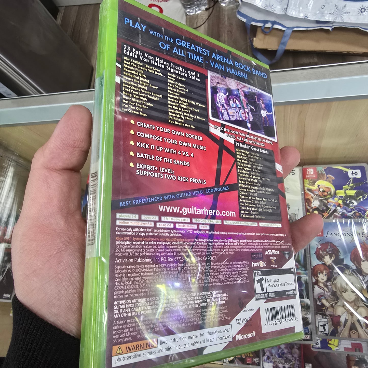 Guitar Hero Van Halen (NEW) Xbox 360