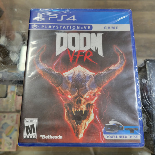 New Sealed Doom VFR Playstation 4