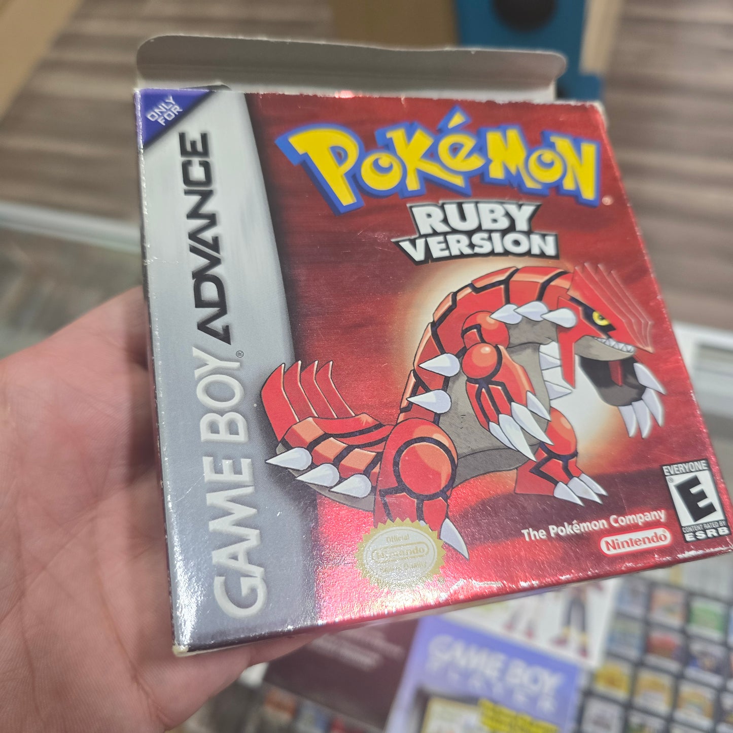 Pokémon Ruby (Authentic) (CIB) Nintendo Gameboy Advance (Good Condition Box)