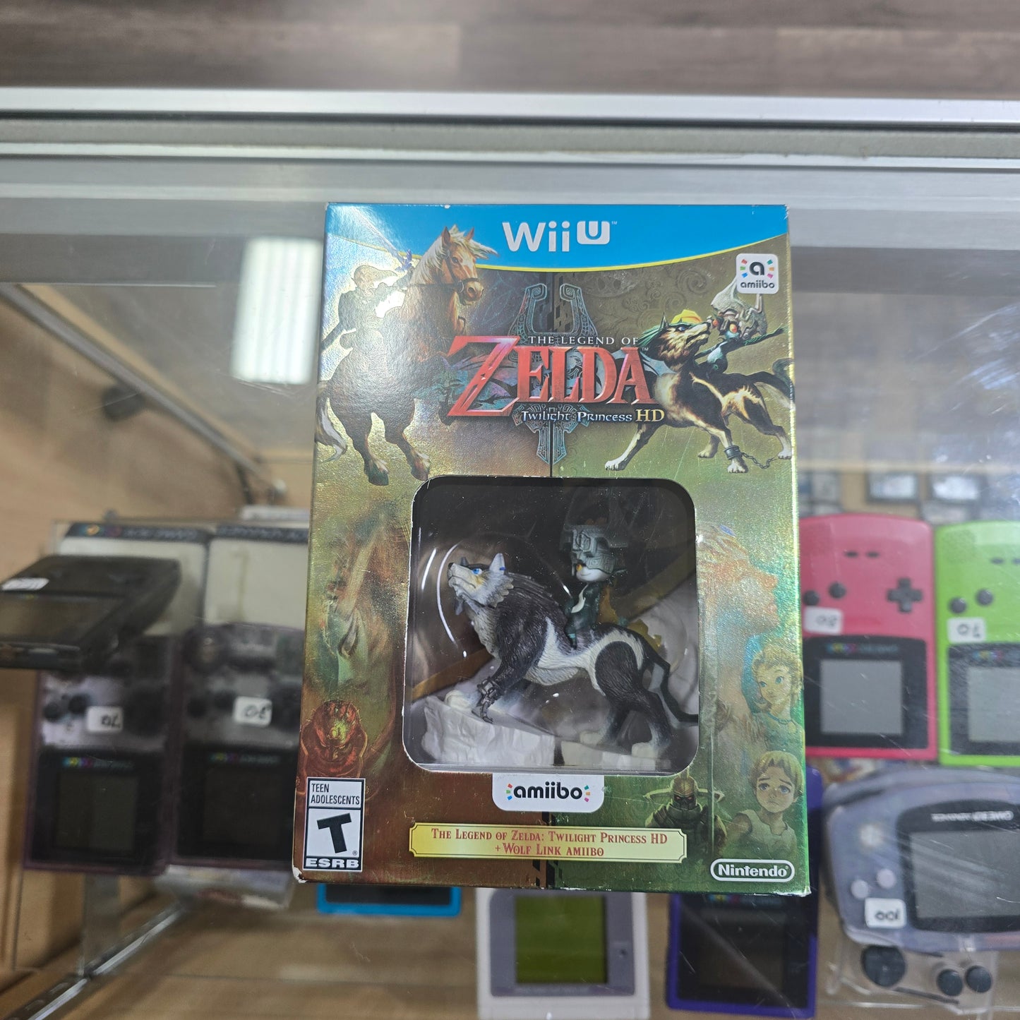 Zelda Twilight Princess HD [amiibo Bundle] Nintendo Wii U (NEW)