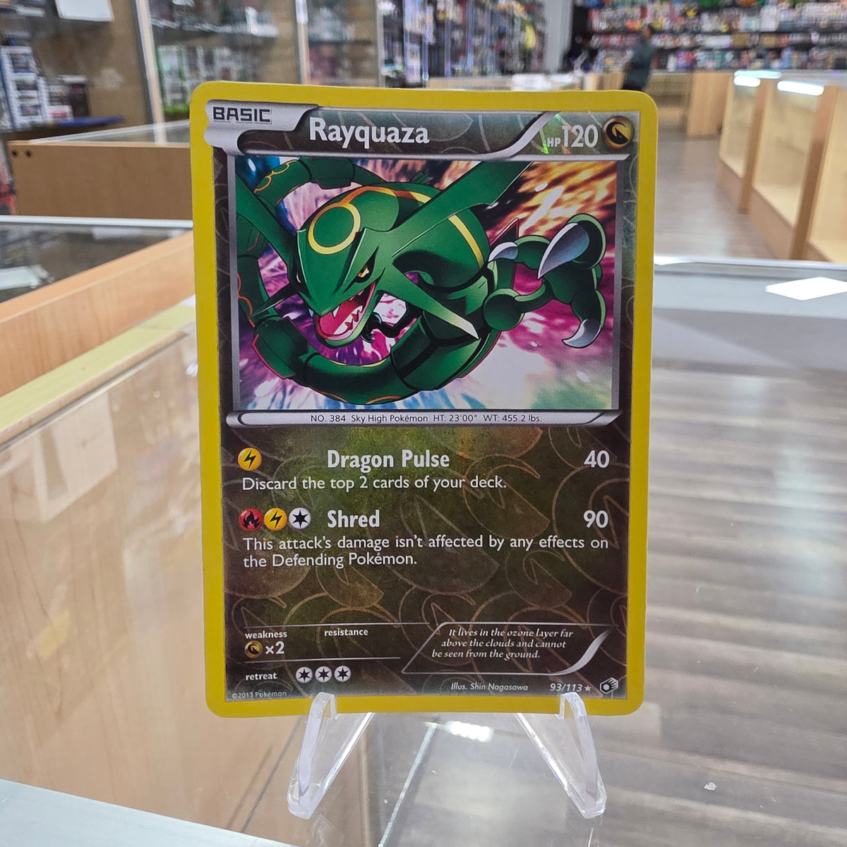 (NM) Rayquaza - Legendary Treasures