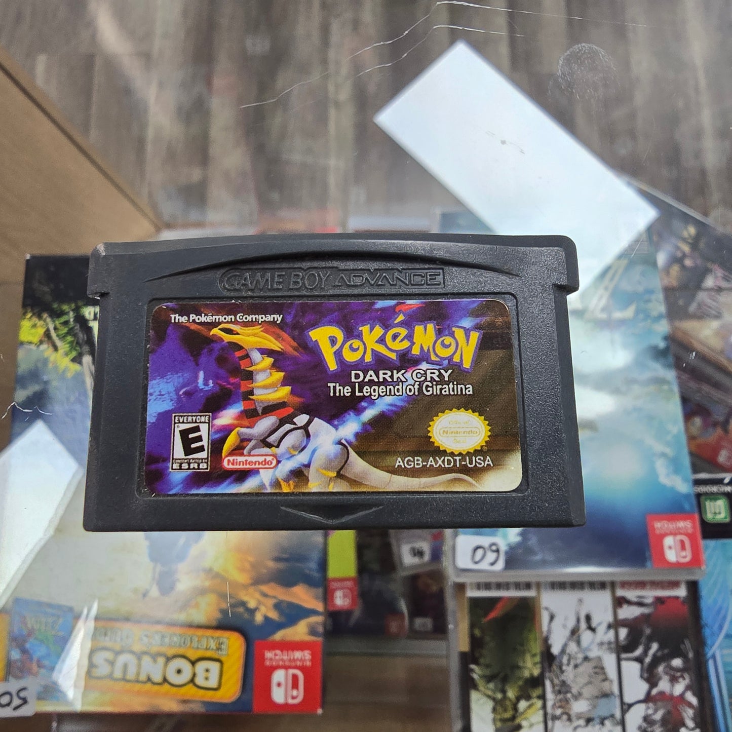 Pokemon Dark Cry The Legend of Giratina (ROM HACK) Nintendo Gameboy Advance