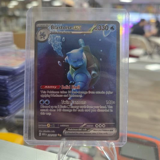 Blastoise ex - 200/165 - SV: Scarlet & Violet 151 (NM)