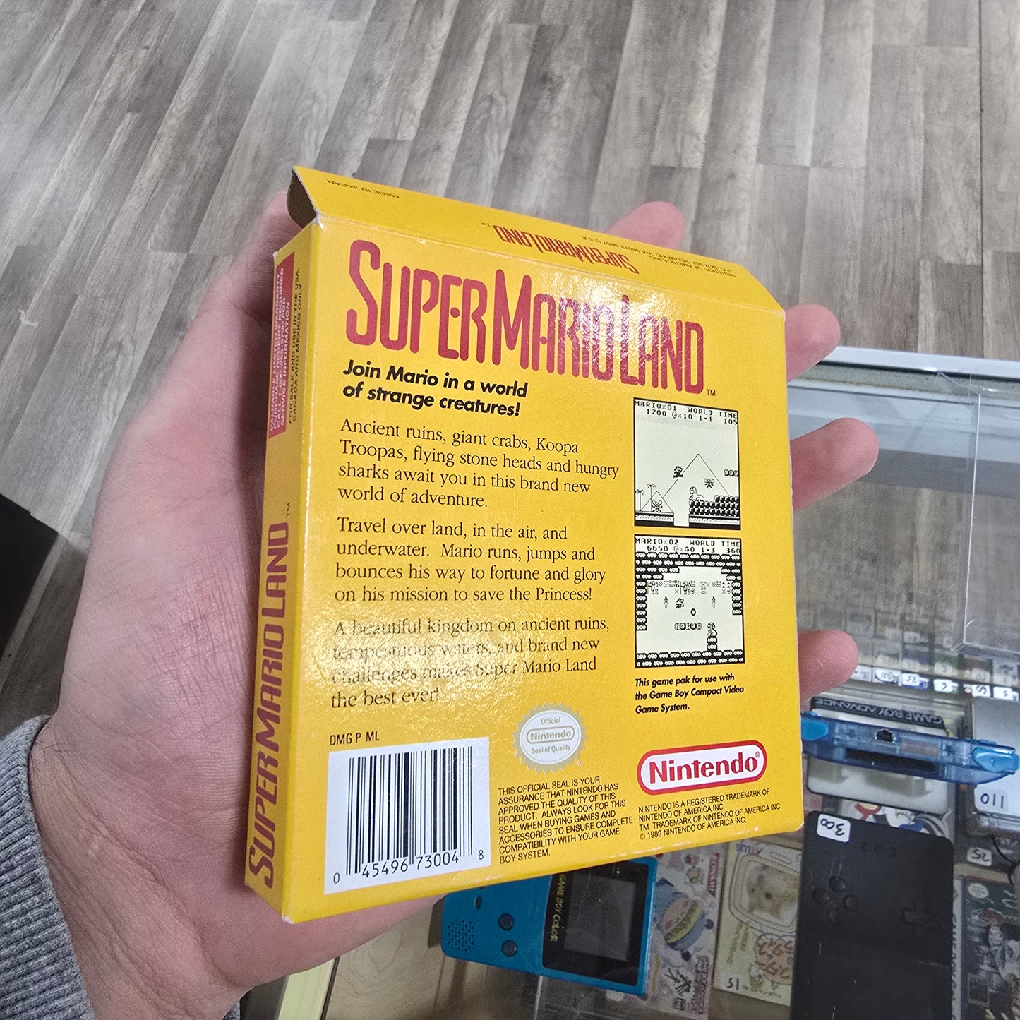 Super Mario Land Nintendo Gameboy