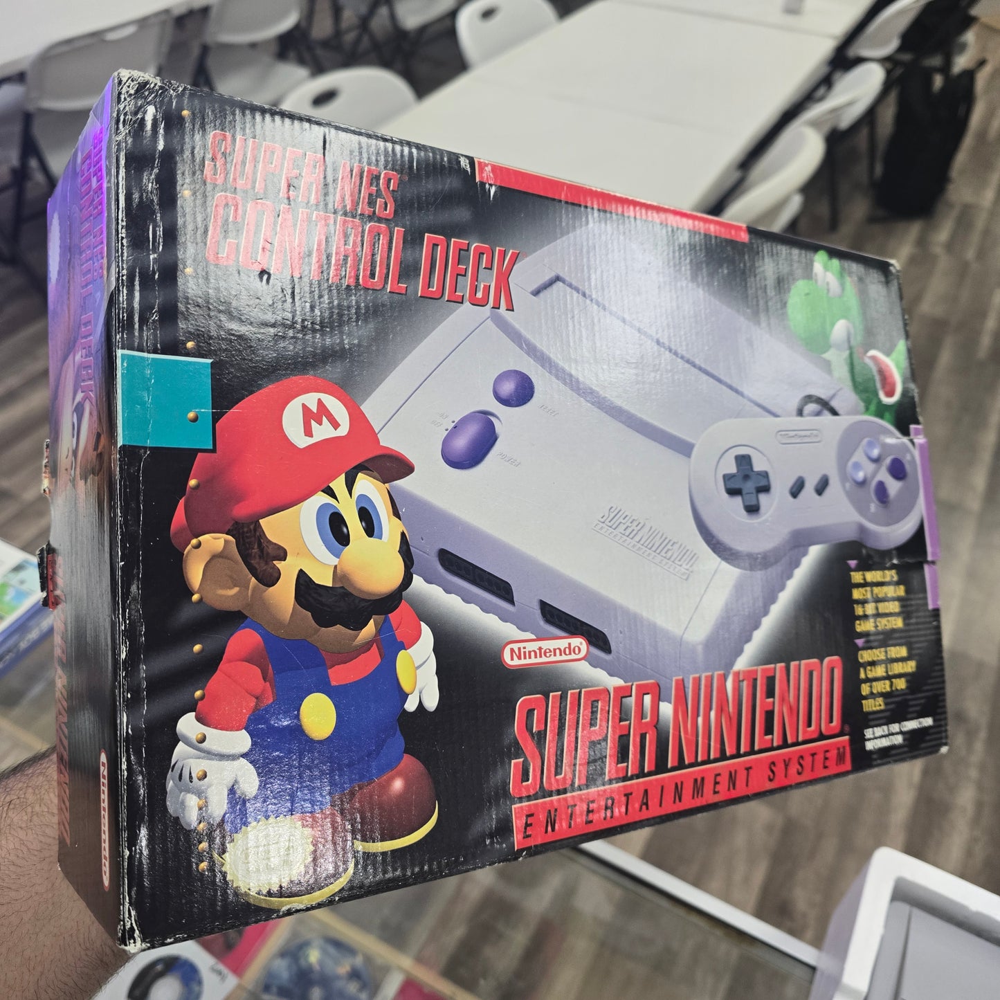 Super Nintendo System Jr. CIB (Very Clean Box)