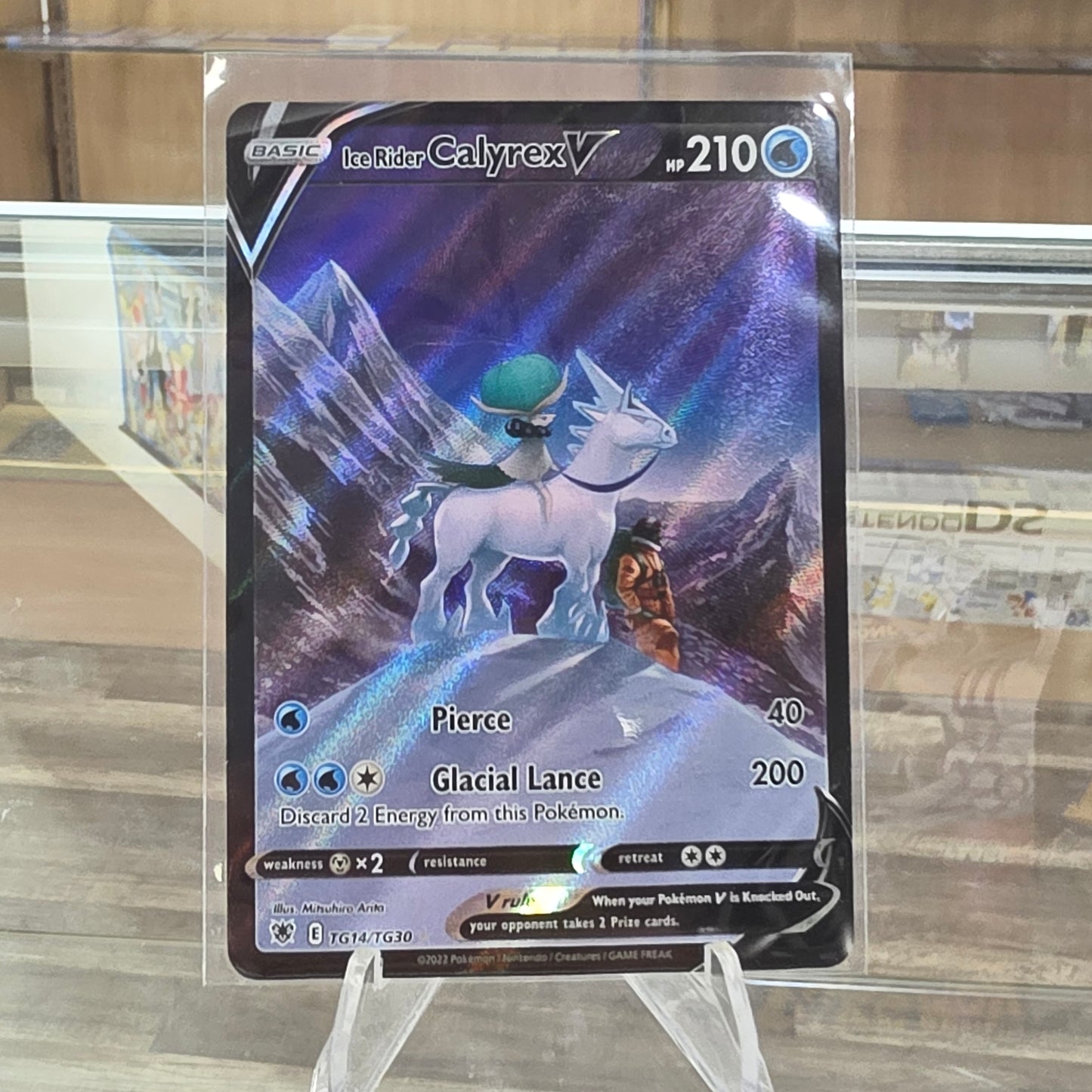 (NM) Ice Rider Calyrex V - SWSH10: Astral Radiance Trainer Gallery
