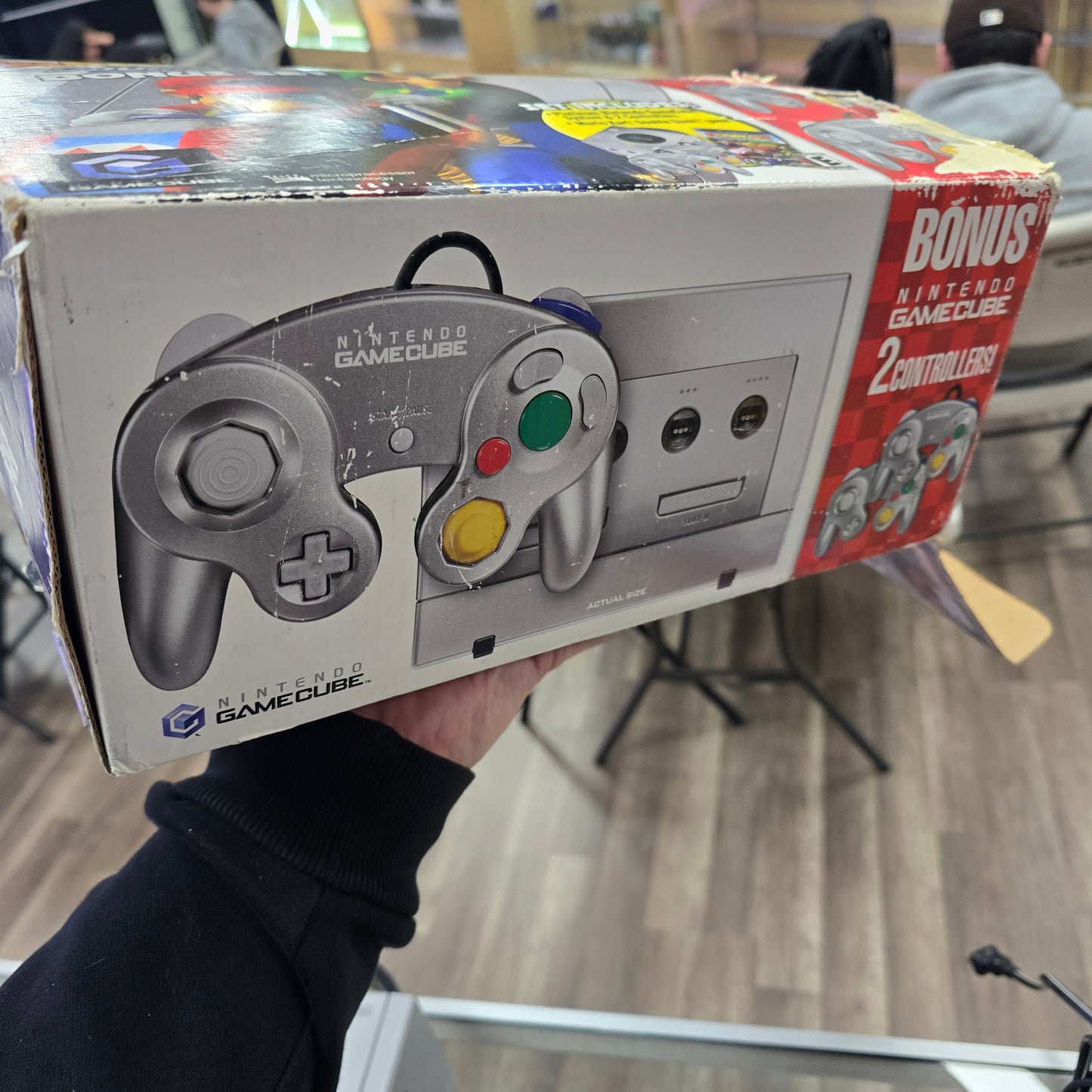 Platinum Gamecube System [Mario Kart Double Dash Bundle] Nintendo Gamecube