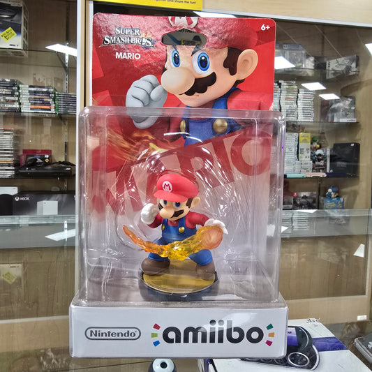 Super Smash Bros Mario Amiibo NEW