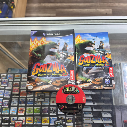 Godzilla Destroy All Monsters Melee Nintendo GameCube
