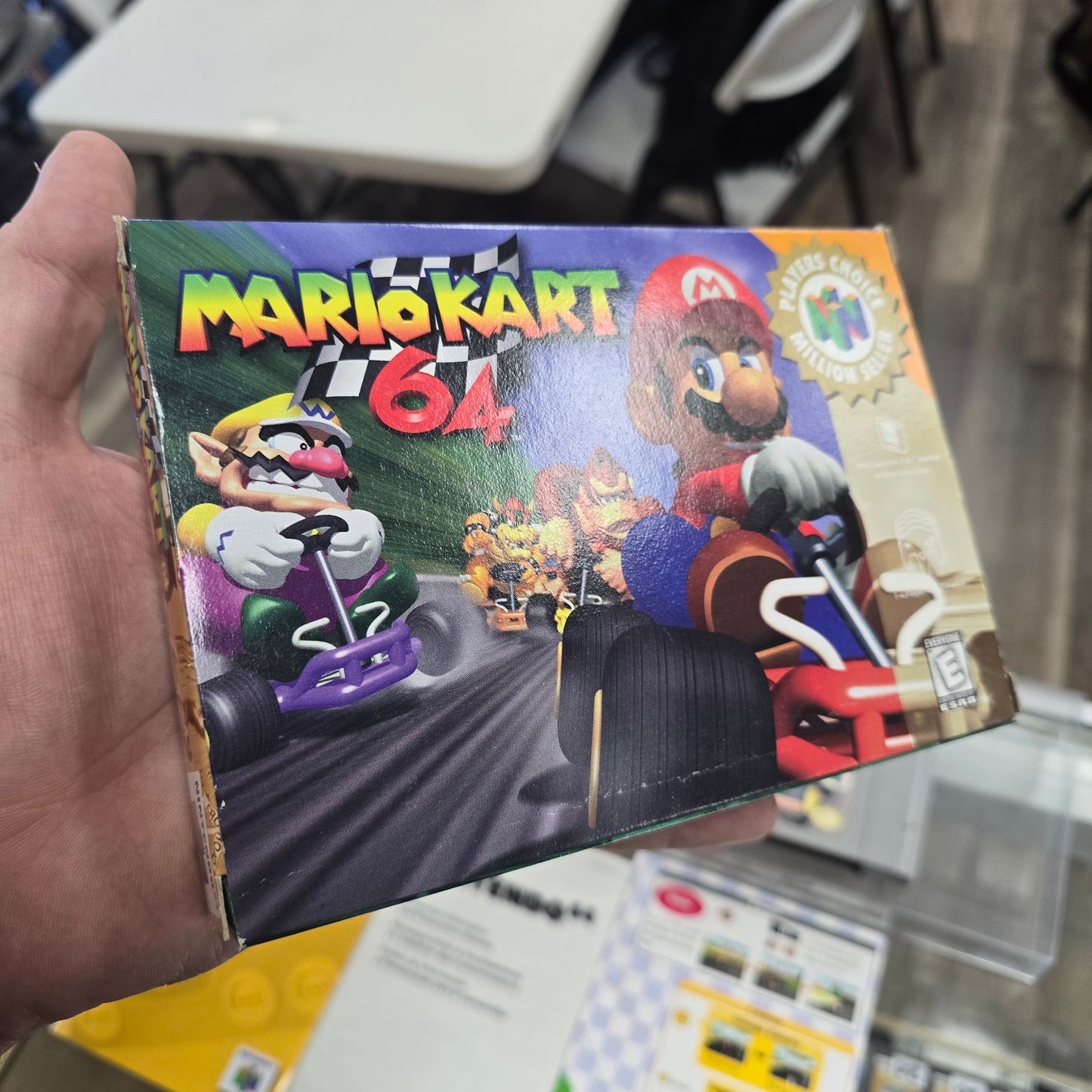 Mario Kart 64 CIB with Box Protector Nintendo 64