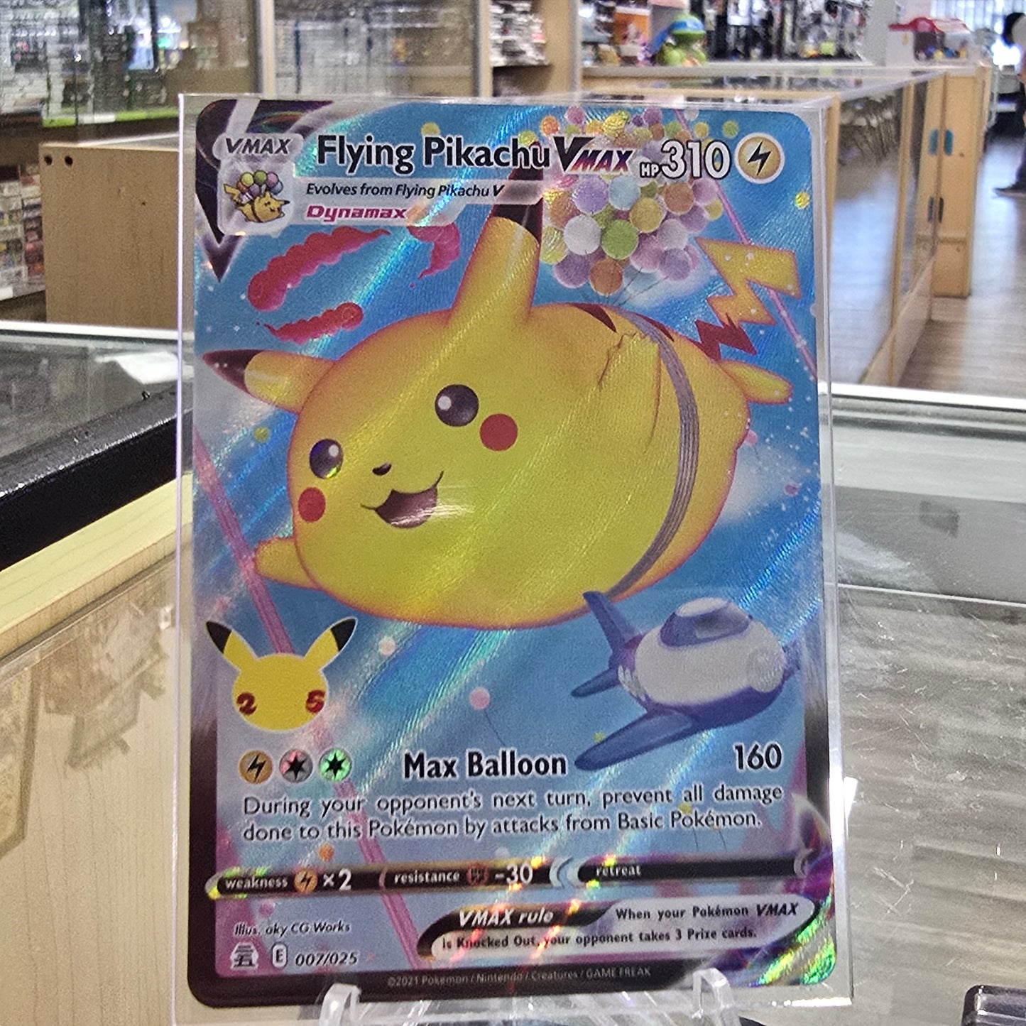 Flying Pikachu VMAX - Celebrations (NM)