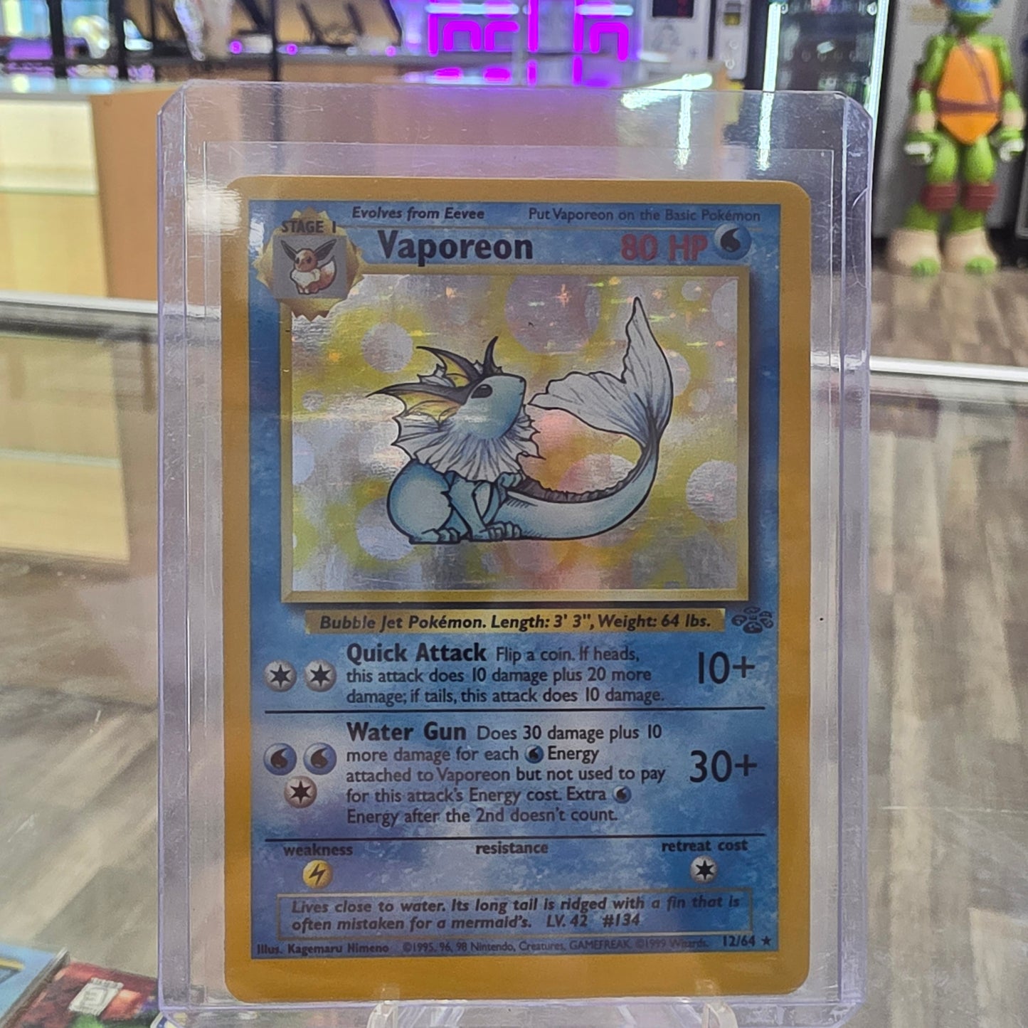 Vaporeon (12) - Jungle (NM)