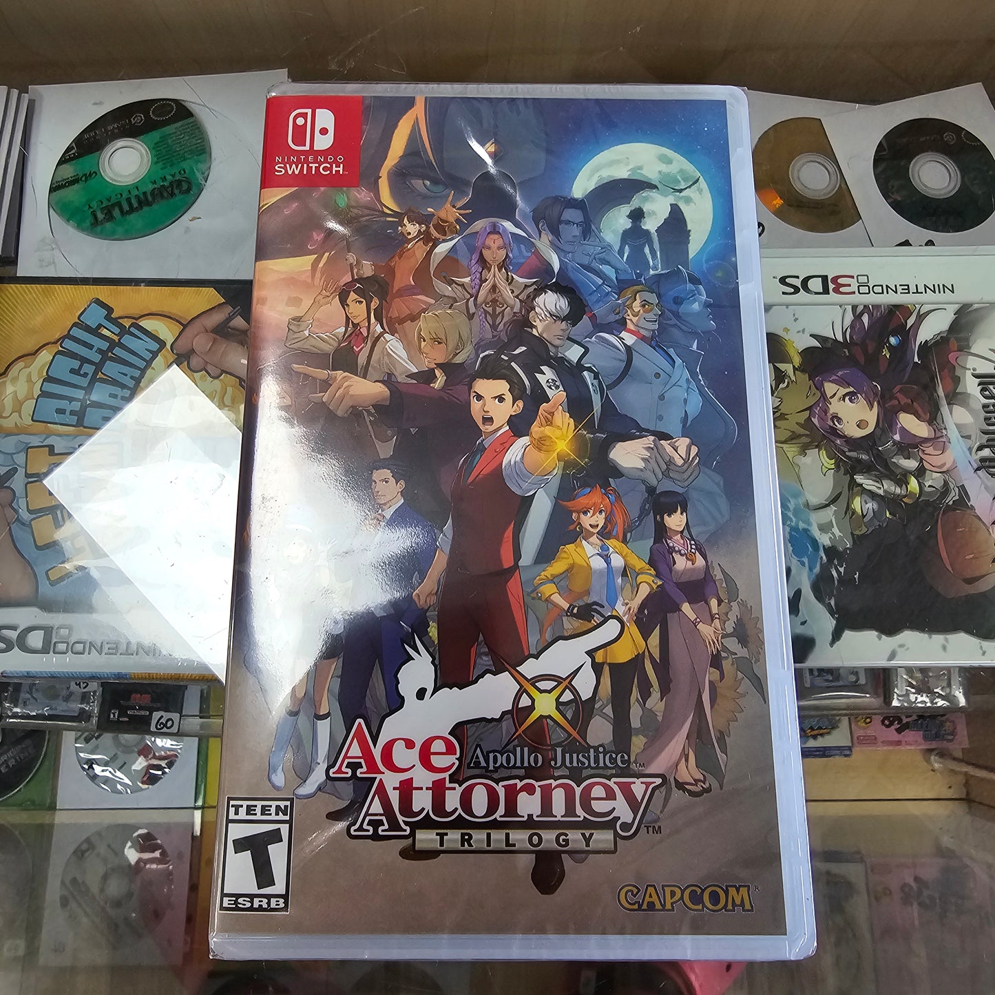 Apollo Justice: Ace Attorney Trilogy Nintendo Switch New