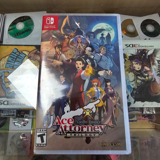 Apollo Justice: Ace Attorney Trilogy Nintendo Switch New