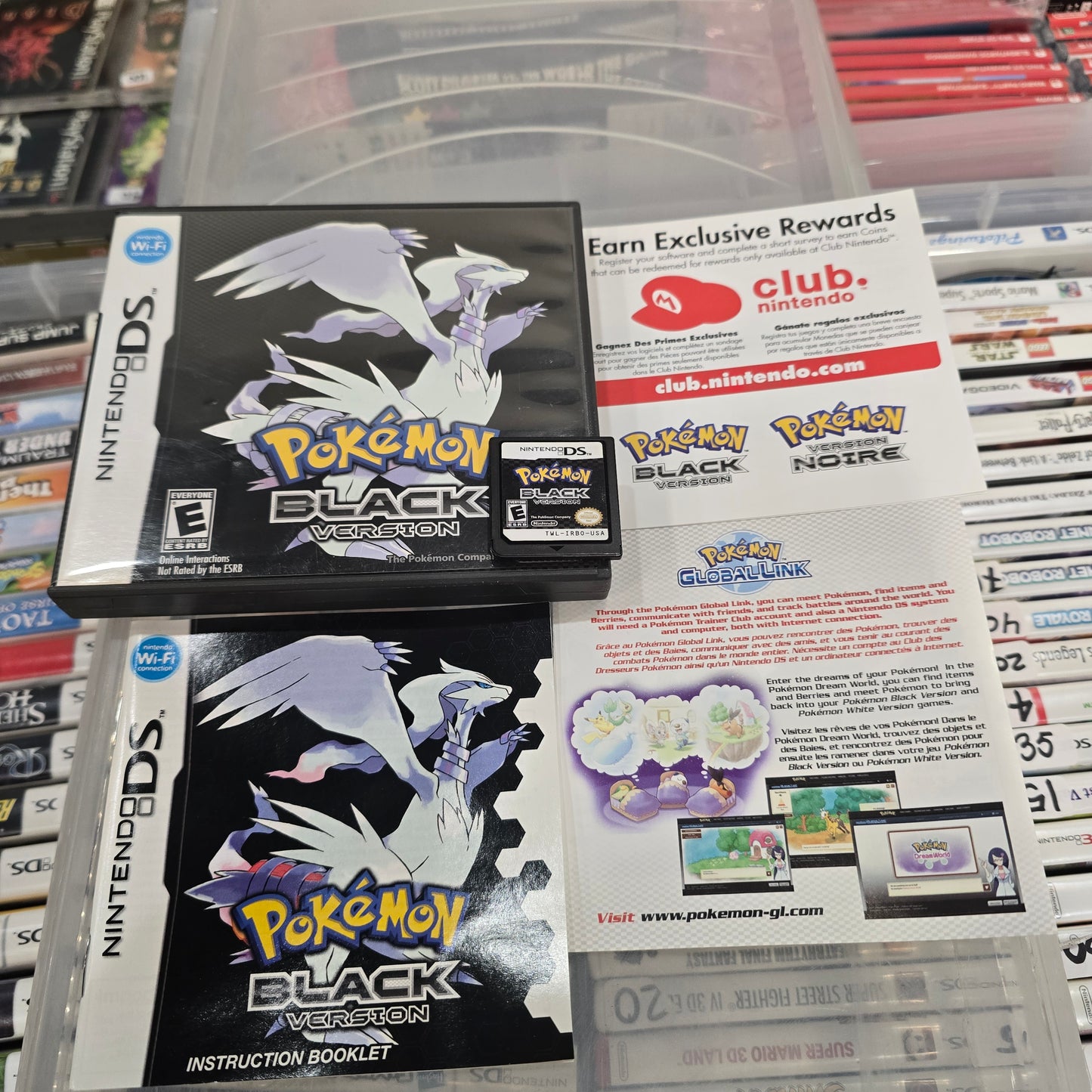 Pokémon Black Nintendo DS CIB